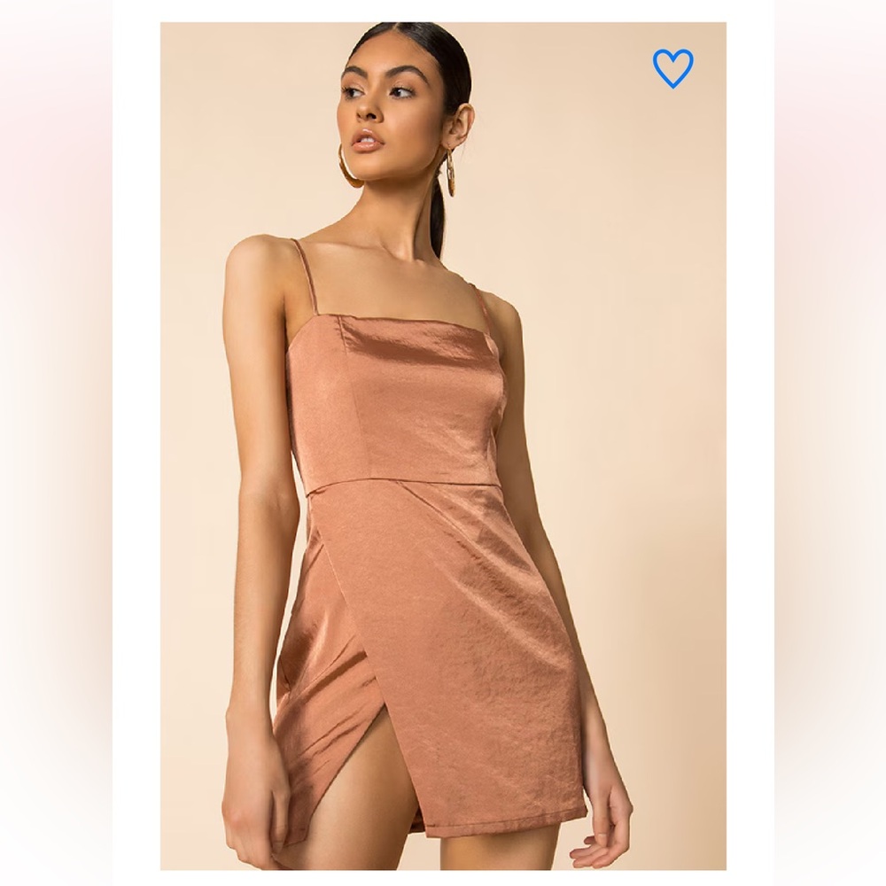 Superdown Gianna Slit Mini Dress